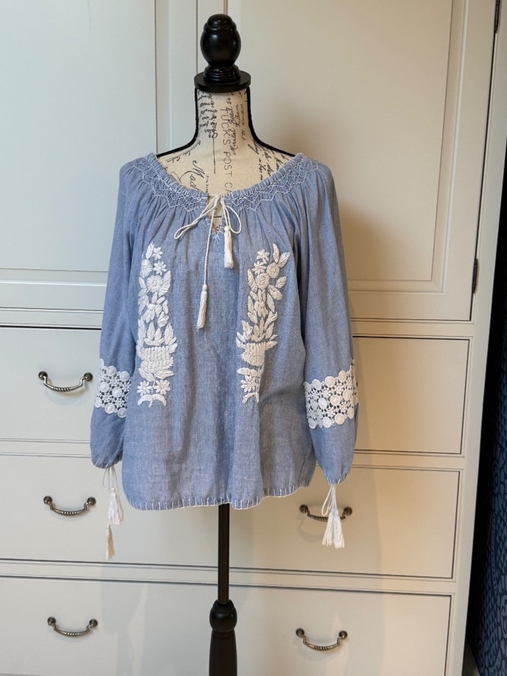 Rose and Rose cotton top size medium